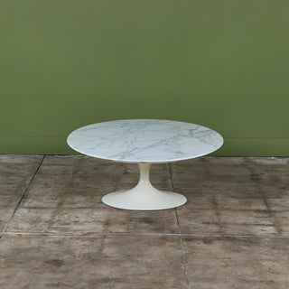 Eero Saarinen Marble Top Coffee Table for Knoll