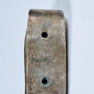 Silver and Turquoise Bird Sculpture by Joaquin Taller Tinta