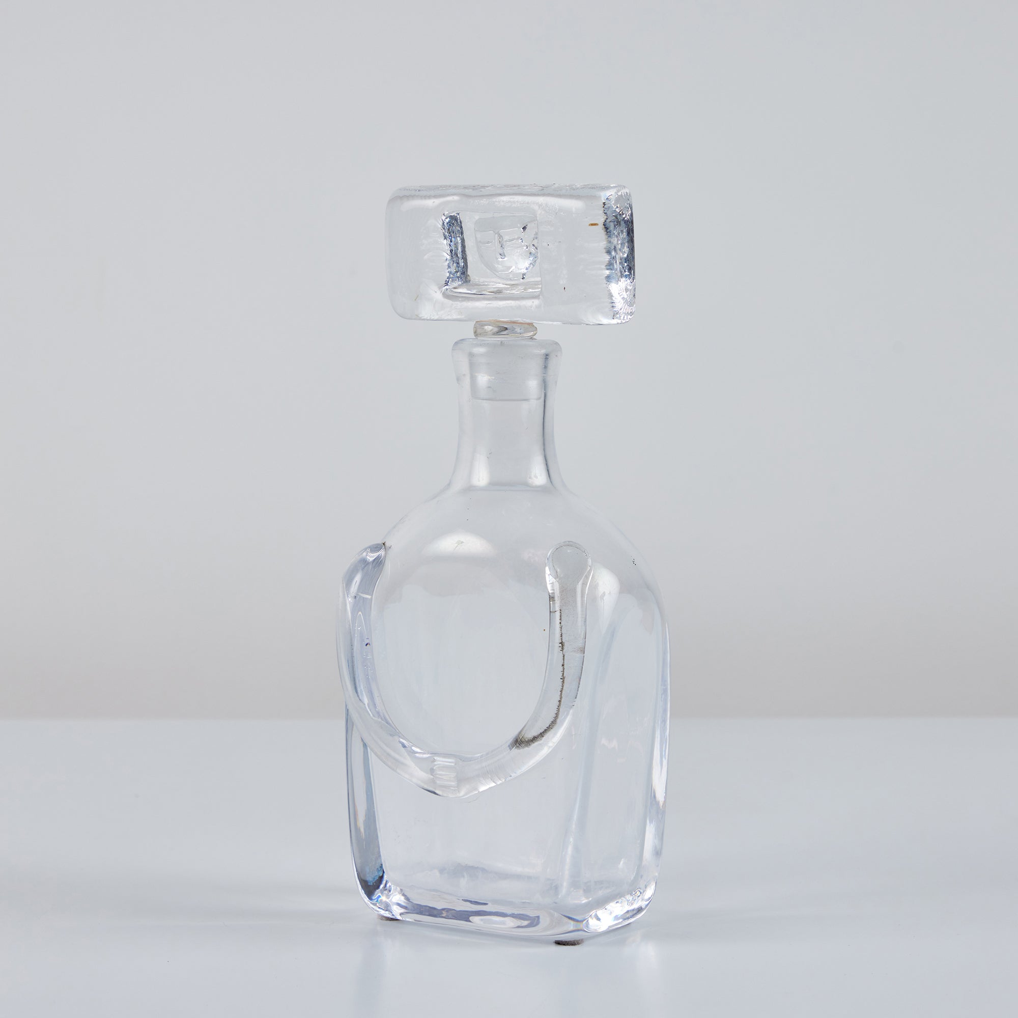 Erik Hoglund Glass Decanter for Kosta Boda