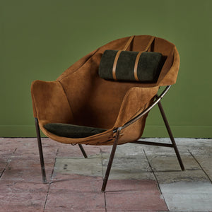 ON HOLD ** Erik Ole Jorgensen BO-360 Leather Lounge Chair for Bovirke