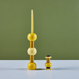 Beady Candle Stick and Match Holder Set by Evan Segota