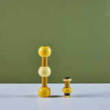 Beady Candle Stick and Match Holder Set by Evan Segota