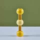 Beady Candle Stick and Match Holder Set by Evan Segota