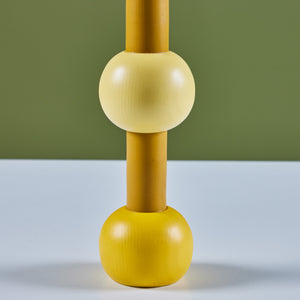 Beady Candle Stick and Match Holder Set by Evan Segota