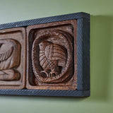 Evelyn Ackerman Wood Carved Panel