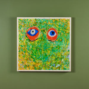 Bob Matheny Acrylic Painting on Hardwood