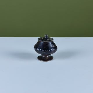 Hand-Carved Soapstone Lidded Vessel