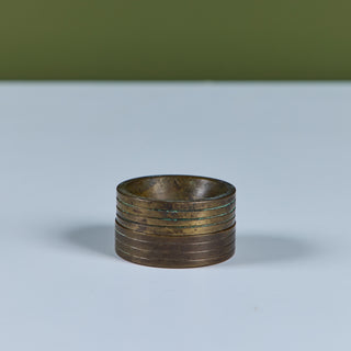 Set of Five Bronze Weights