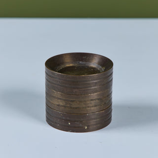 Set of Five Bronze Weights