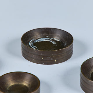 Set of Five Bronze Weights