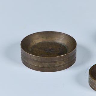 Set of Five Bronze Weights