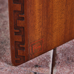 Frank Lloyd Wright Marble Top “Taliesin” Coffee Table for Heritage-Henredon