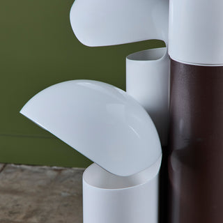 Franco Buzzi Ceriani Tri-Shade Metal Floor Lamp