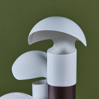 Franco Buzzi Ceriani Tri-Shade Metal Floor Lamp