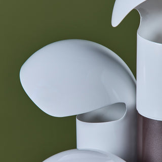 Franco Buzzi Ceriani Tri-Shade Metal Floor Lamp