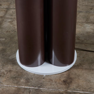 Franco Buzzi Ceriani Tri-Shade Metal Floor Lamp