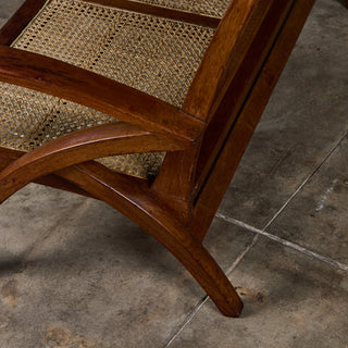 Curved Arm French Loveseat