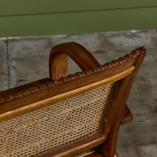 Curved Arm French Loveseat