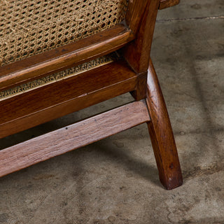 Curved Arm French Loveseat