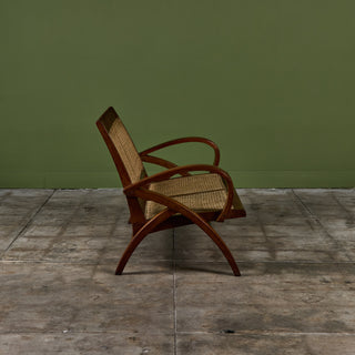 Curved Arm French Loveseat