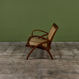 Curved Arm French Loveseat