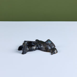 Gene Summers Bronze Brutalist Bird Candle Holder