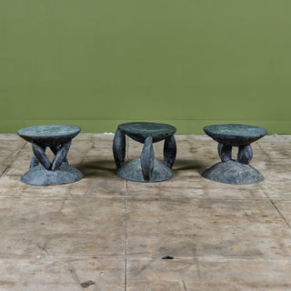 Gene Summers Bronze Side Table - III