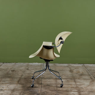 George Nelson Swaged Leg Desk Chair for Herman Miller