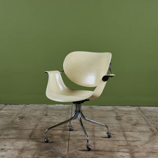 George Nelson Swaged Leg Desk Chair for Herman Miller