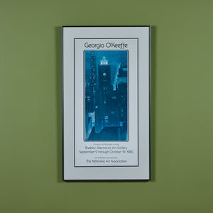 Georgia O'Keefe "New York Night" Framed Print
