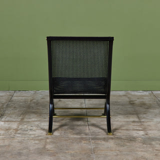 Gerald Jerome Caned Lounge Chair for Heritage