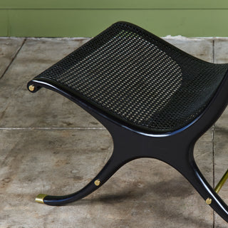 Gerald Jerome Caned Lounge Chair for Heritage