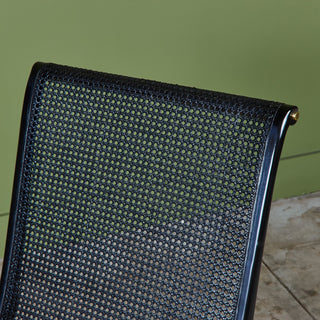 Gerald Jerome Caned Lounge Chair for Heritage