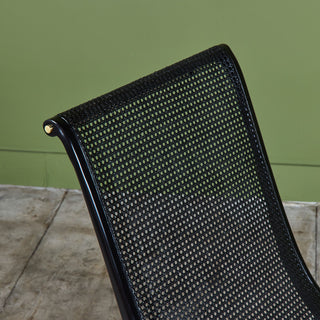 Gerald Jerome Caned Lounge Chair for Heritage