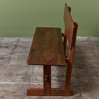 Gerald McCabe Shedua Trestle Bench