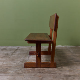 Gerald McCabe Shedua Trestle Bench