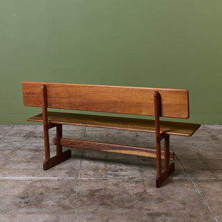 Gerald McCabe Shedua Trestle Bench