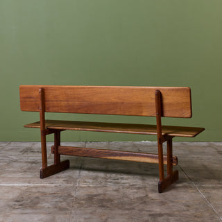 Gerald McCabe Shedua Trestle Bench