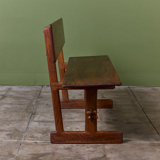 Gerald McCabe Shedua Trestle Bench
