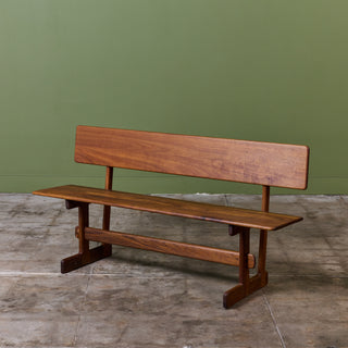 Gerald McCabe Shedua Trestle Bench