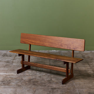 Gerald McCabe Shedua Trestle Bench