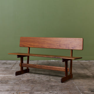 Gerald McCabe Shedua Trestle Bench