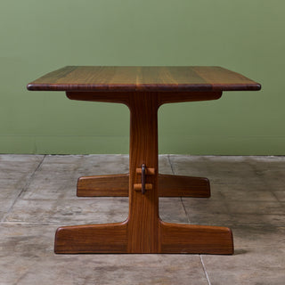 Gerald McCabe Shedua Trestle Dining Table