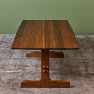 Gerald McCabe Shedua Trestle Dining Table