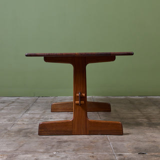 Gerald McCabe Shedua Trestle Dining Table