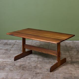 Gerald McCabe Shedua Trestle Dining Table
