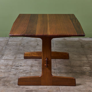 Gerald McCabe Shedua Trestle Dining Table