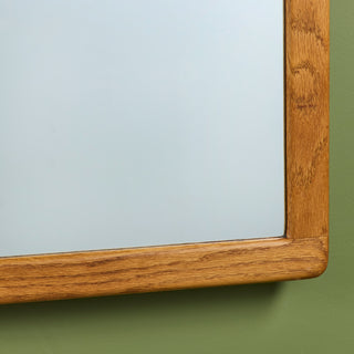 Gerald McCabe Oversized Oak Wall Mirror