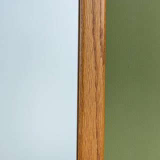 Gerald McCabe Oversized Oak Wall Mirror