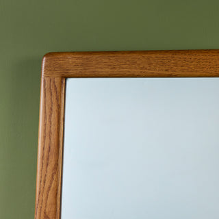 Gerald McCabe Oversized Oak Wall Mirror